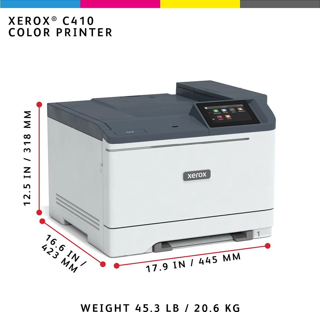 Printer Xerox C410, Laser, 40ppm, Duplex, Colour