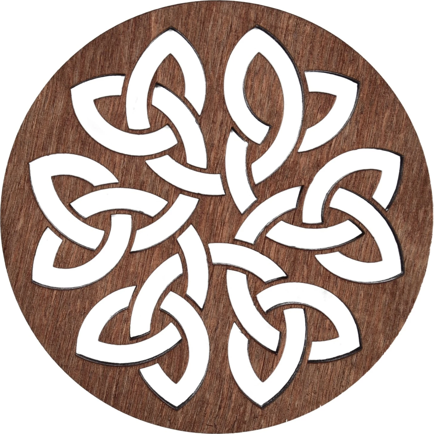 Set nënshimesh druri për tavolinë (6 copë), Hermia, Lugh - ngjyrë rozë