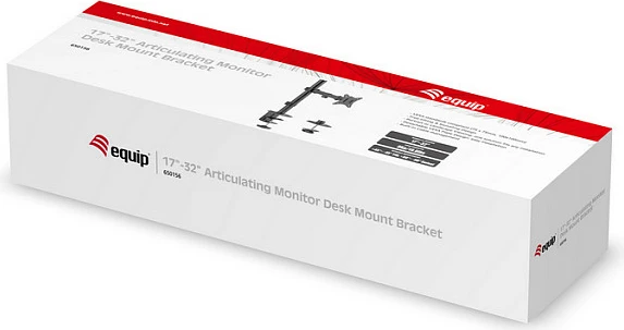 Mbajtëse tavoline për monitor EQUIP, 17–32 inç, 1 ekran, 360°, deri 9 kg, e zezë