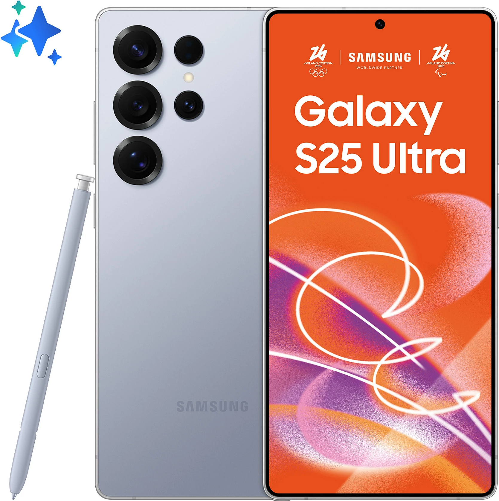 Celular Samsung Galaxy S25 Ultra S938 5G, 12GB RAM, 1TB, Titanium Silverblue