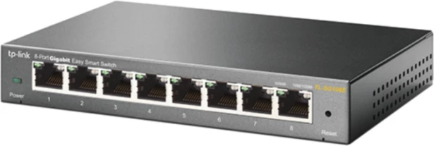Switch TP-LINK TL-SG108E 8-port Gigabit Easy Smart, i zi