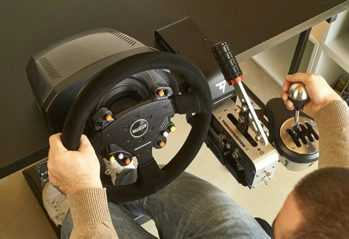 Kapëse tavoline Thrustmaster TM Racing Clamp, metal, për TH8A/TSS, e zezë
