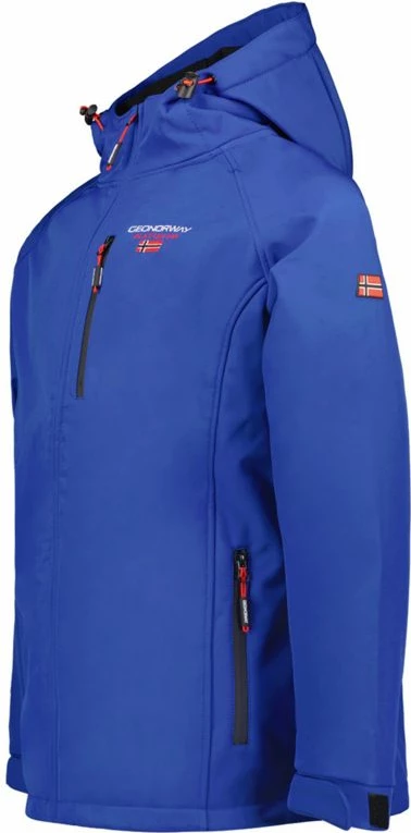 Jakne softshell për meshkuj Geographical Norway, blu [Madhësia: S]