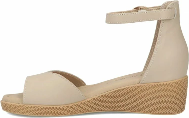 Sandale me platformë Filippo DS7635, bezhë [Madhësia: 41]