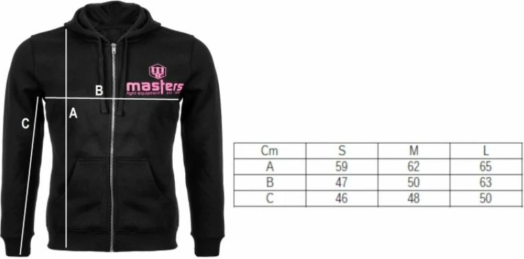 Duks për femra Masters, i zi