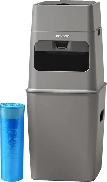 Kontejner mbeturinash Neakasa PooGuard 9.2 L gri, me qese 16 copë