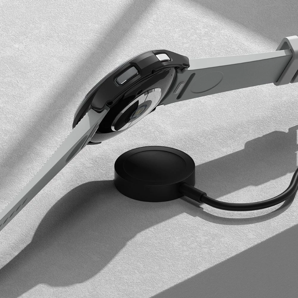 Mbështjellës Ringke Slim për Samsung Galaxy Watch 6 Classic 43mm, 2 copë, i zi dhe transparent