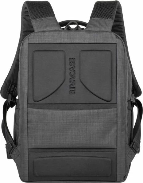 çantë shpine për laptop RIVACASE 8363 15.6" me portë USB, gri grafit