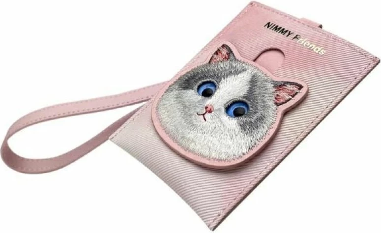 Çantë telefoni, Nimmy Big Eyed Pet 2.0 Cat 3-in-1, rozë