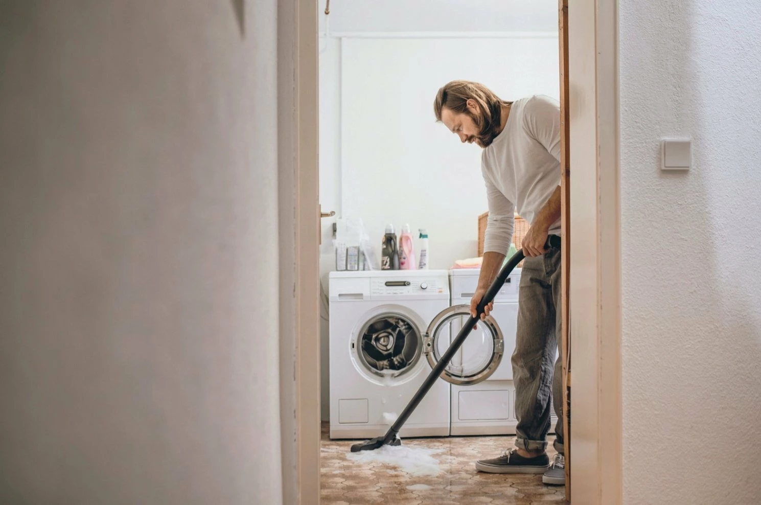 Fshesë me korrent industriale Karcher KWD 5 V-25/5/22, 25 L, 1100 W, e verdhë/zezë