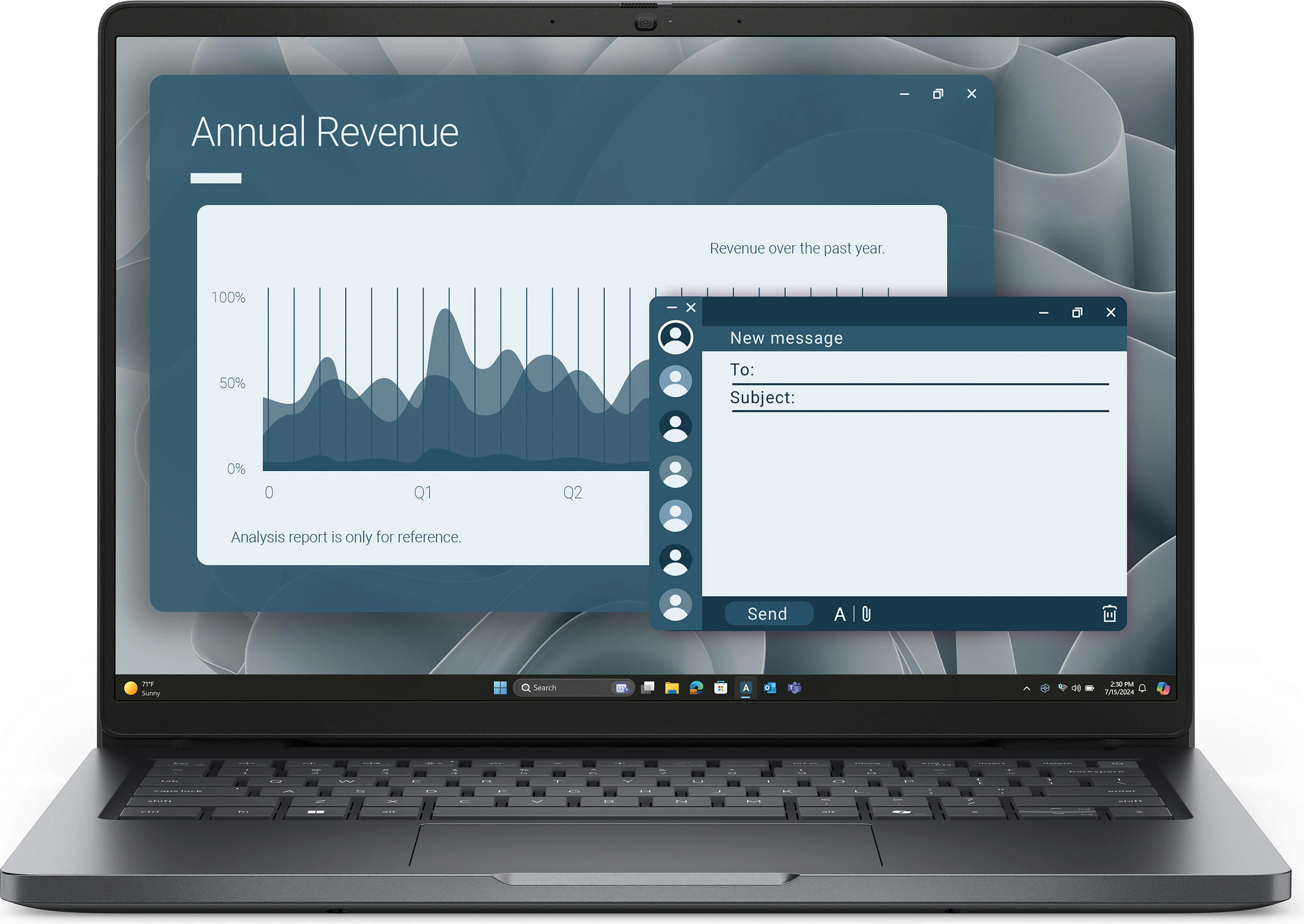 Laptop Dell Pro 14 PC14255, Ryzen 5 PRO, 16GB RAM Memorje, 512GB SSD, 14" 1920x1200 anti-glare, Magnetite