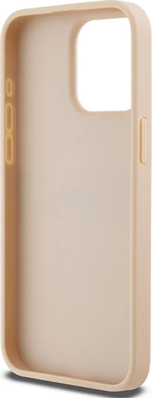 Mbështjellës DKNY Mono Stripe & Metal Logo për iPhone 15 Pro Max, Rozë