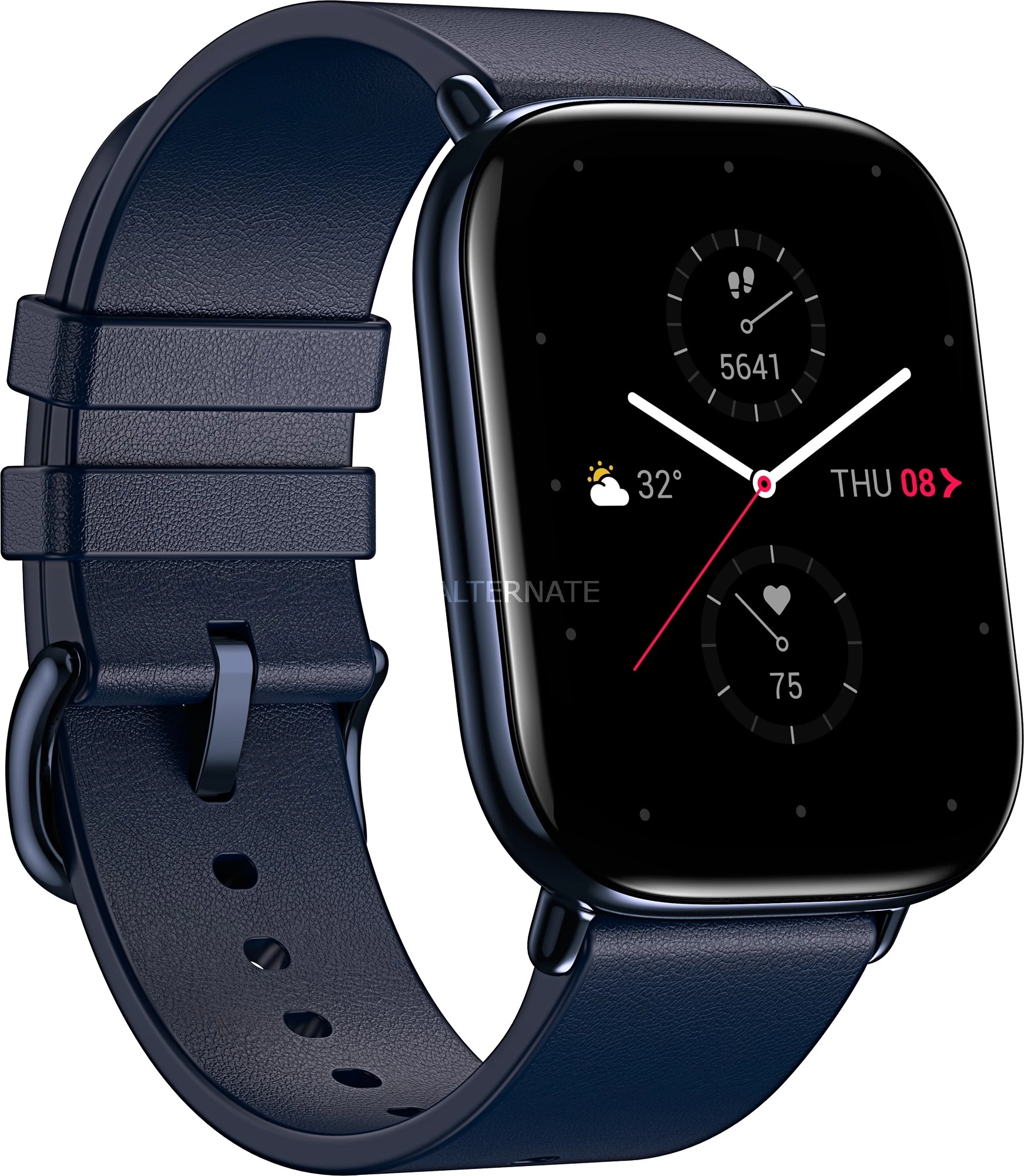 Smartwatch Amazfit Zepp E Square A1958, 5 ATM, bateri deri 7 ditë, e zezë 5