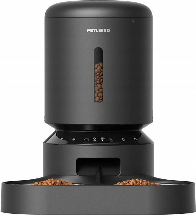Ushqyes automatik për kafshë Petlibro Granary PL-AF103-36B, WiFi, 5L, dy tasa, i zi