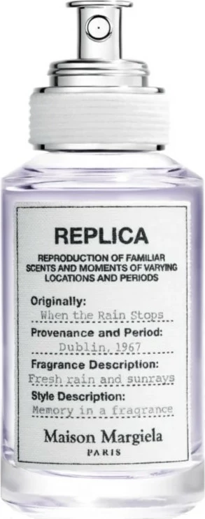 Eau de Toilette për femra Maison Margiela Replica When the Rain Stops, 30ml