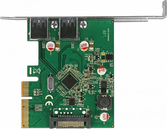 Kartelë zgjerimi PCIe DeLOCK 90298, 2x USB-A 10 Gbit/s, PCIe 3.0