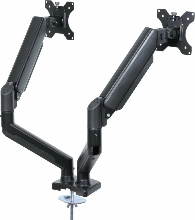 Mbajtës tavoline për dy monitorë Art UM-116 13"-27" e zezë