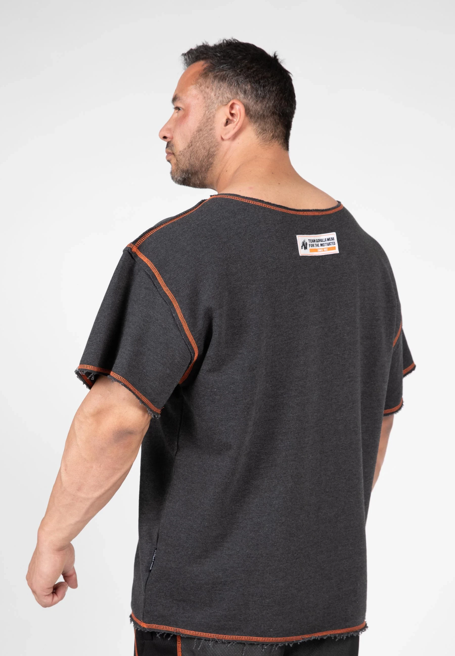 Wallace Workout Top - Gray/Orange [Madhësia: L/XL]