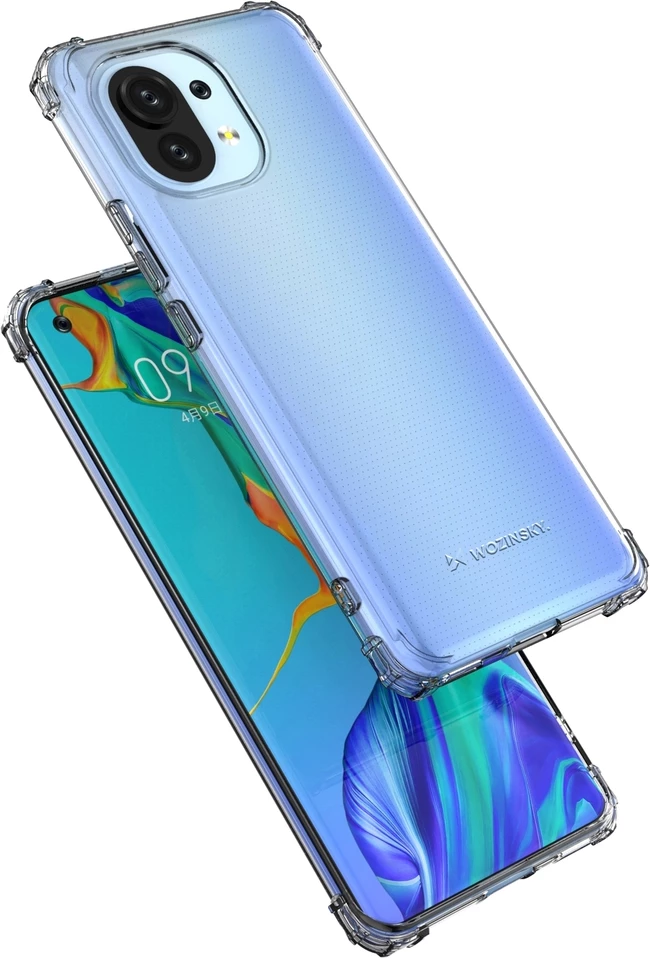 Mbështjellës Wozinsky për Xiaomi Mi 11, anti-shok, transparent