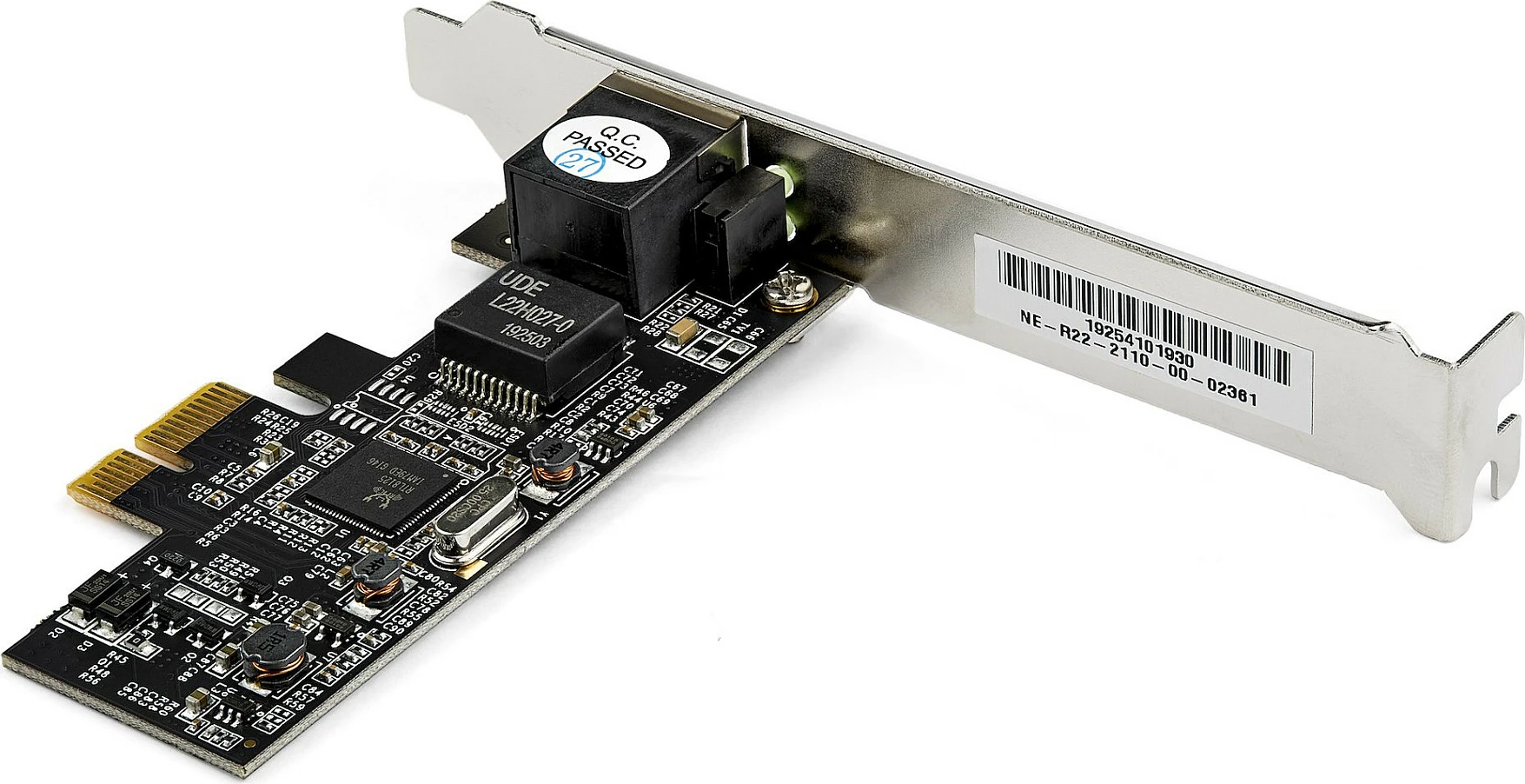 Kartelë rrjeti PCIe StarTech ST2GPEX, 1x RJ-45, 2.5GbE, e zezë