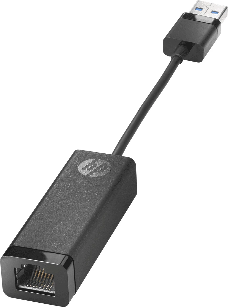 Adapter Ethernet HP 4Z7Z7AA USB-A në RJ-45, e zezë