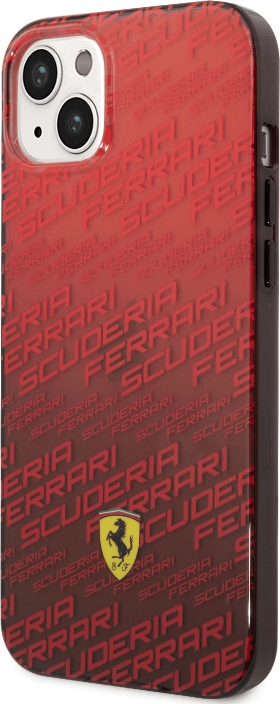 Mbështjellës silikoni Ferrari Scuderia Ferrari FEHCP14MEAOR për iPhone 14 Plus, i kuq