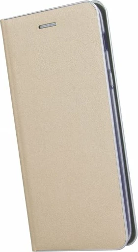 Mbështjellës flip HAVANA për Huawei P30, MPN 8427, ari me buzë argjendi