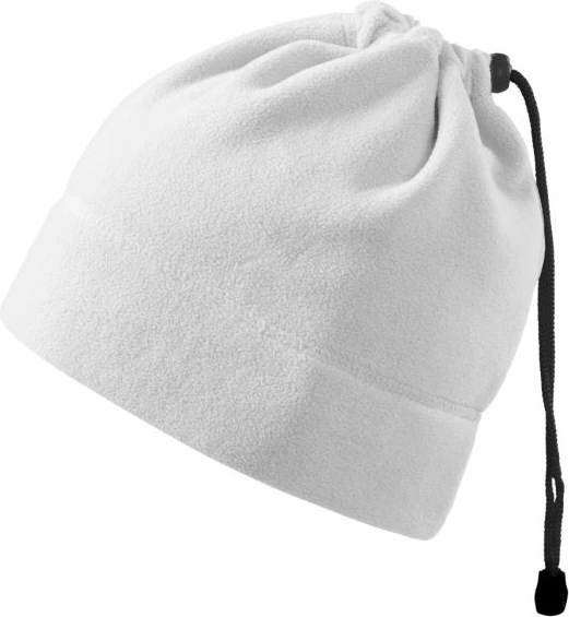Kapelë fleece unisex Malfini, e bardhë