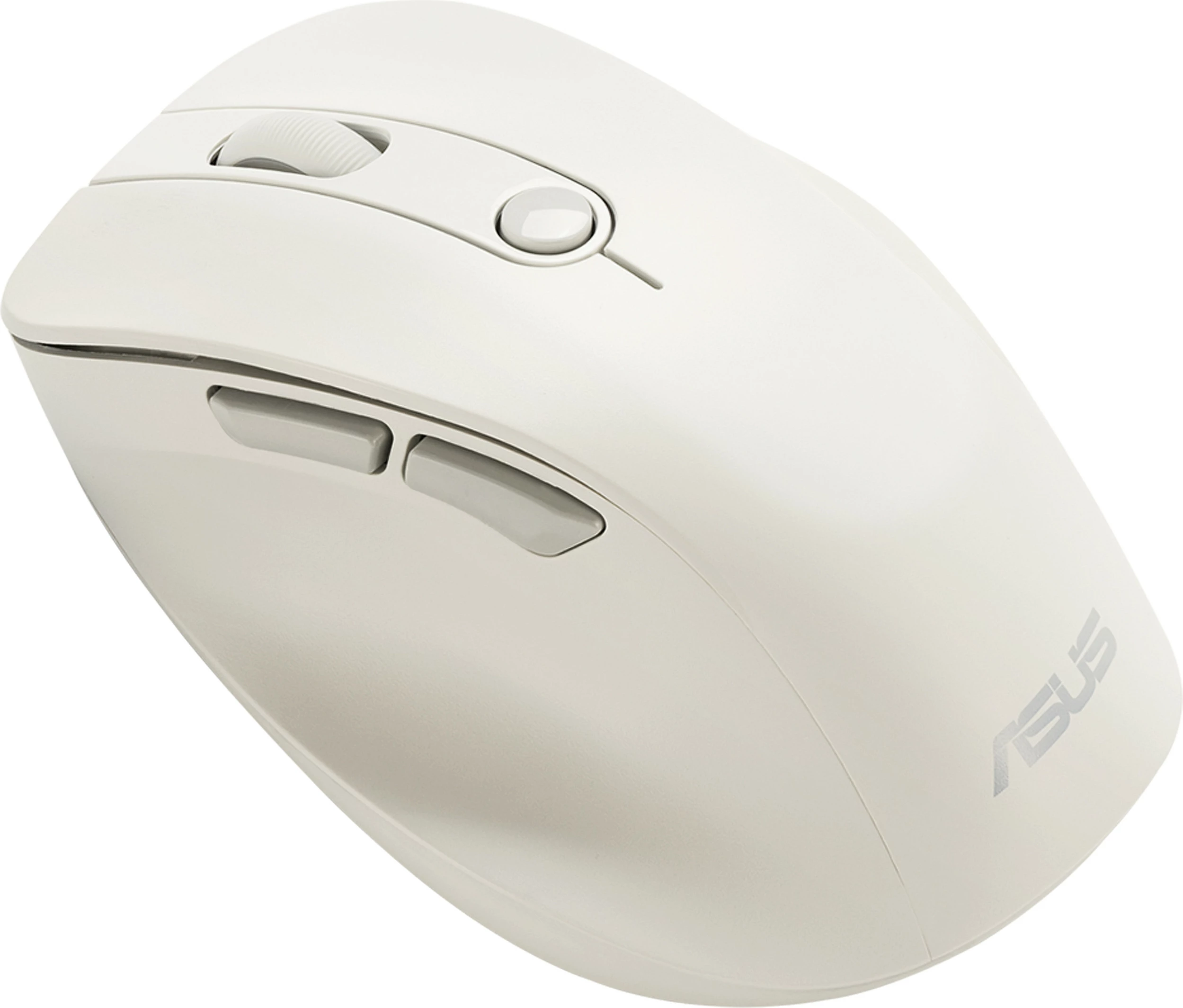 Maus wireless ASUS MD105, 2400 DPI, RF 2.4GHz + Bluetooth, dorë e djathtë, bezhe