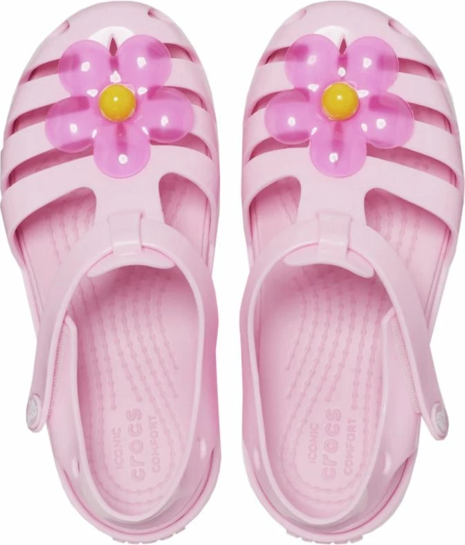 Sandale për vajza Crocs, të rozë