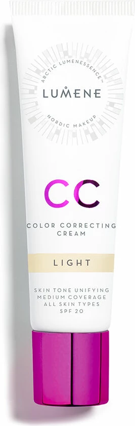Fondatinë CC Lumene Color Correcting Cream SPF20 7-in-1 Light 30ml
