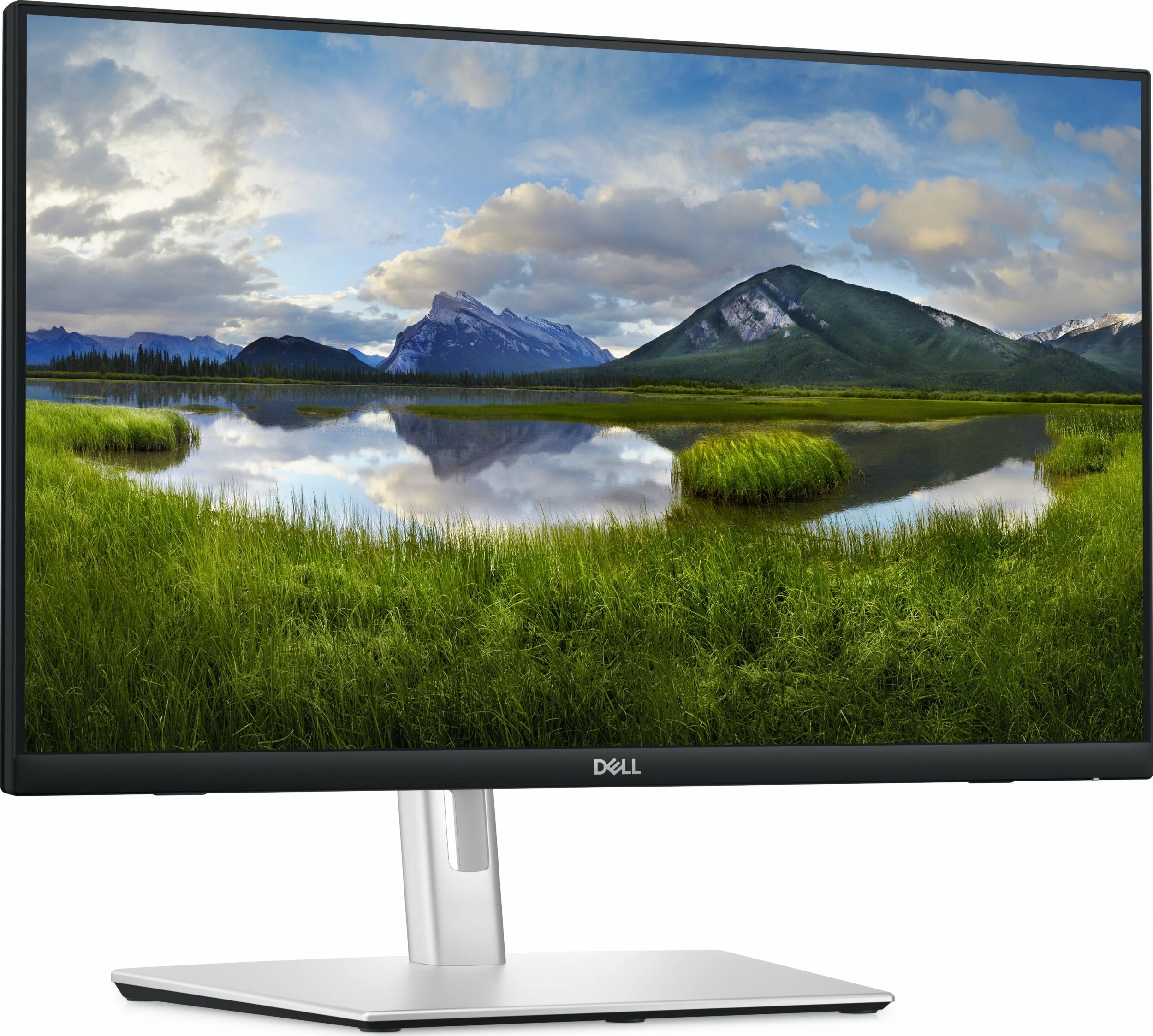 Monitor touch Dell P2424HT (210-BHSK) 23.8\" Full HD, USB-C Hub, zi/argjend