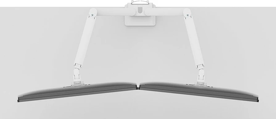 Krah monitori Neomounts DS70-250WH2, Clamp/Grommet, 9 kg, 17"-32", i bardhë