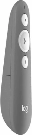 Telekomandë prezantimi Logitech R500s, wireless, red laser, USB receiver + Bluetooth, Mid Grey