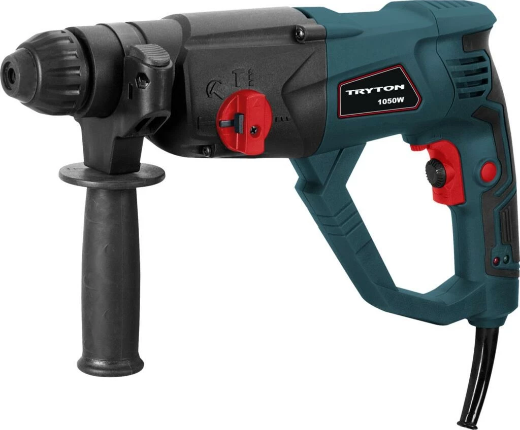 Çekiç shpues TRYTON TMM1050K 1050W 26mm SDS+ 4 funksione, me aksesorë, me kuti