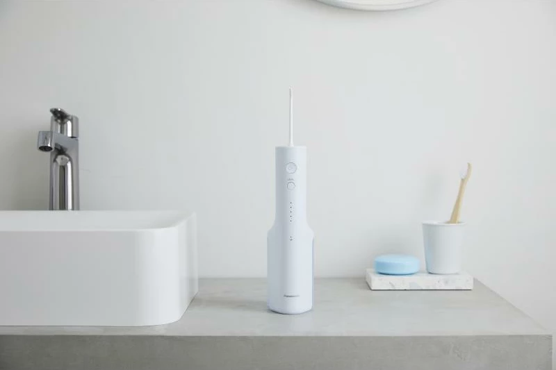 Irigator oral, Panasonic, EW-DJ26-A303, portativ, blu