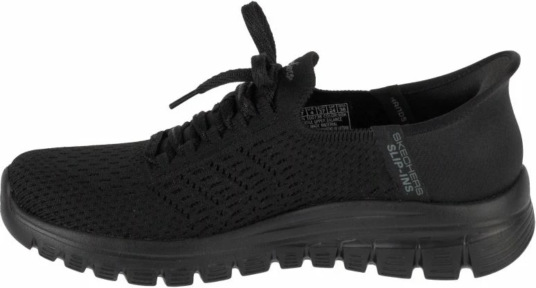 Atlete Skechers femra, të zeza