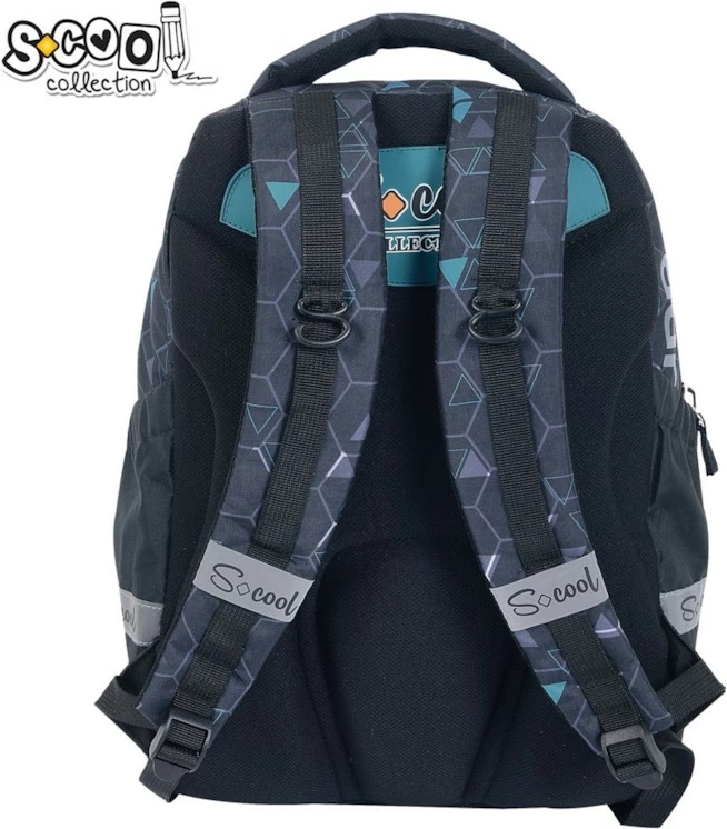 Osh Cante Anatomike Light 41X28X17Cm Urban Black Sc3374