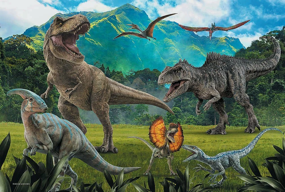 Puzzle Trefl Jurassic Park 100 copë, 410x275 mm, 5+
