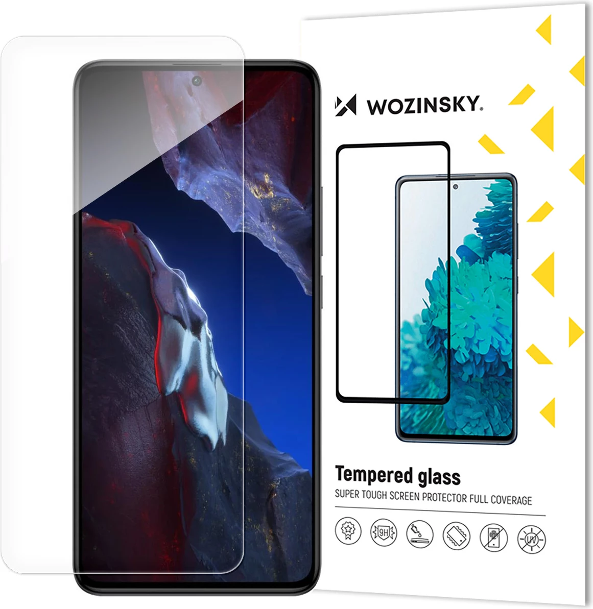 Xham i temperuar Wozinsky për Xiaomi Poco F5 Pro, Transparent