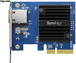 Kartelë rrjeti Synology E10G30-T1, PCIe 3.0, 10GbE RJ-45, 1 port, Blu/Argjendtë