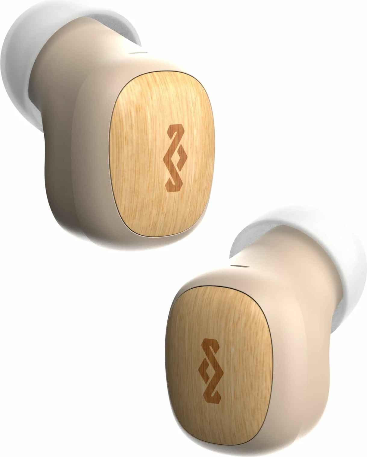 Kufje House Of Marley Smile Jamaica TWS, deri 14 orë, USB-C, me kuti karikimi, krem