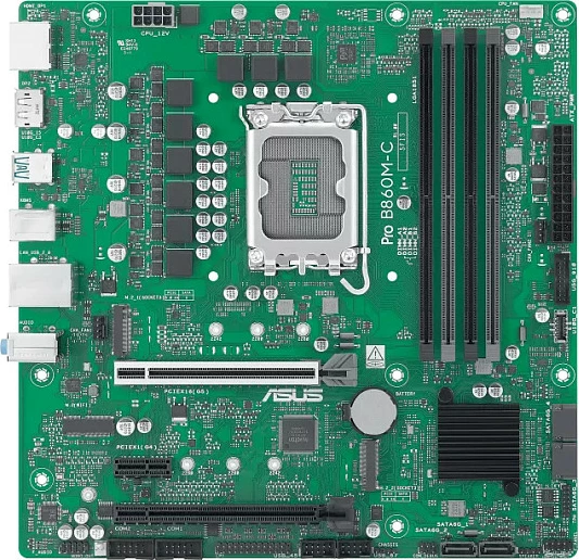 Pllakë amë ASUS PRO B860M-C-CSM, LGA 1851, DDR5 deri 256GB, mATX
