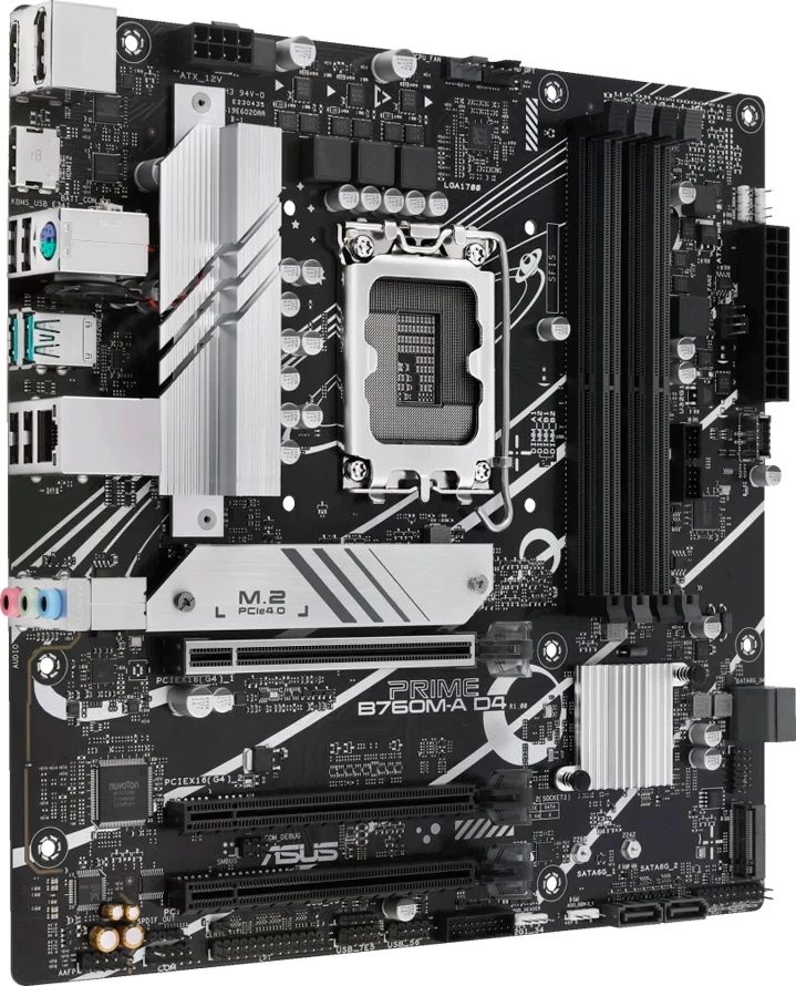 Pllakë amë ASUS PRIME B760M-A D4-CSM mATX LGA1700 DDR4