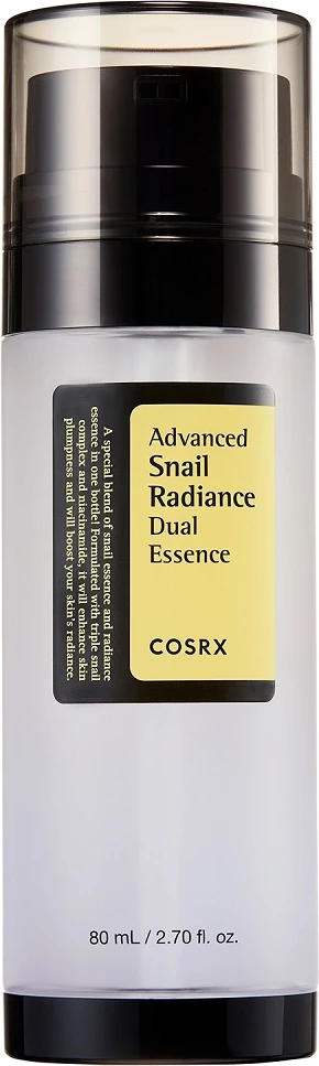 Esencë fytyre COSRX Advanced Snail Radiance Dual Essence për femra, 80ml