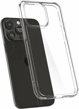 Mbështjellës Spigen Crystal Hybrid ACS06446 për iPhone 15 Pro Max, transparent