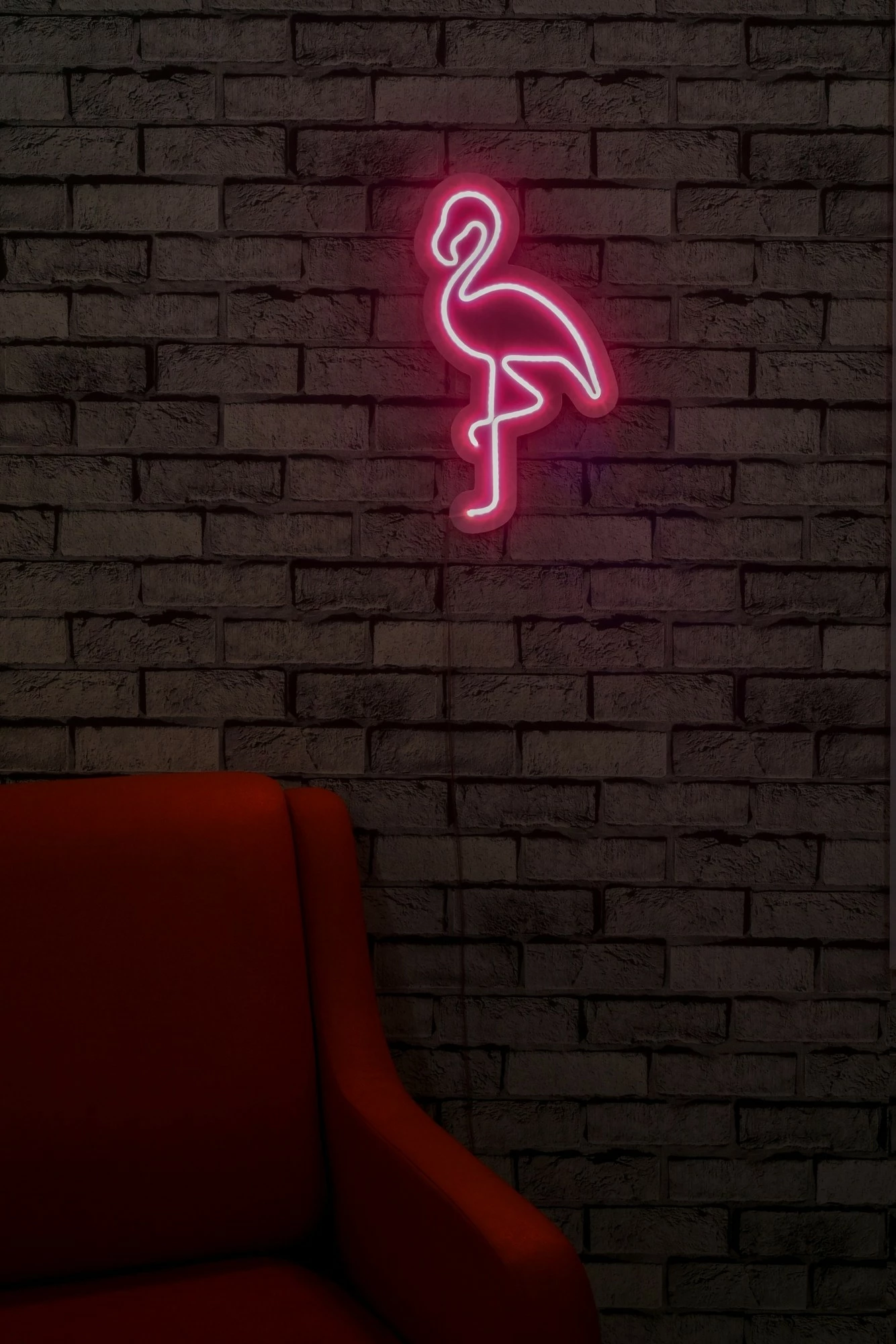 Dritë dekorative LED, flamingo rozë, Wallity
