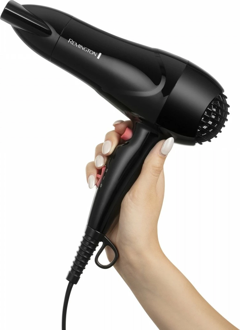 Tharëse flokësh Remington D2000, 1900W, e zezë