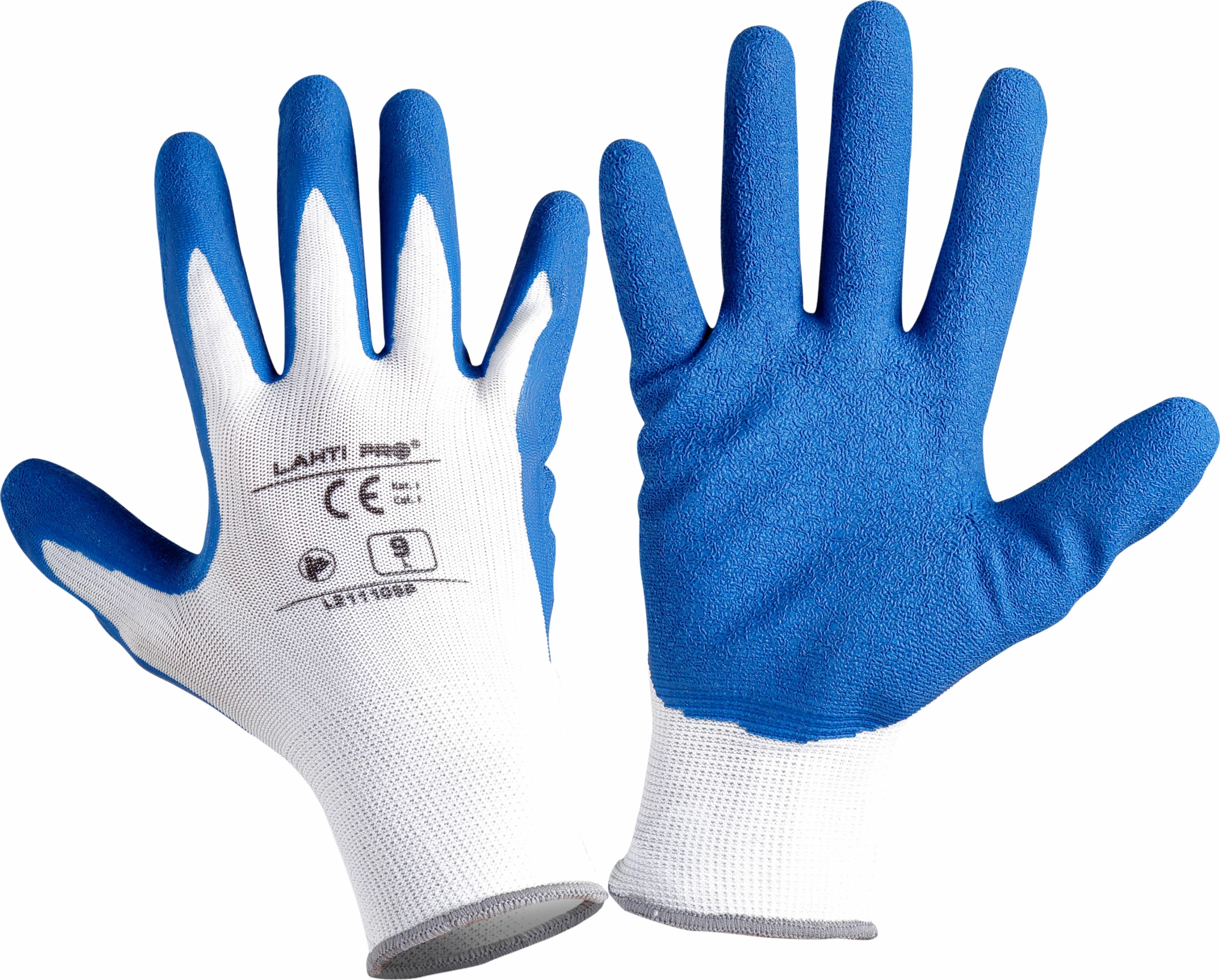 Doreza mbrojtëse LAHTI PRO L211110W XL blu/bardhë