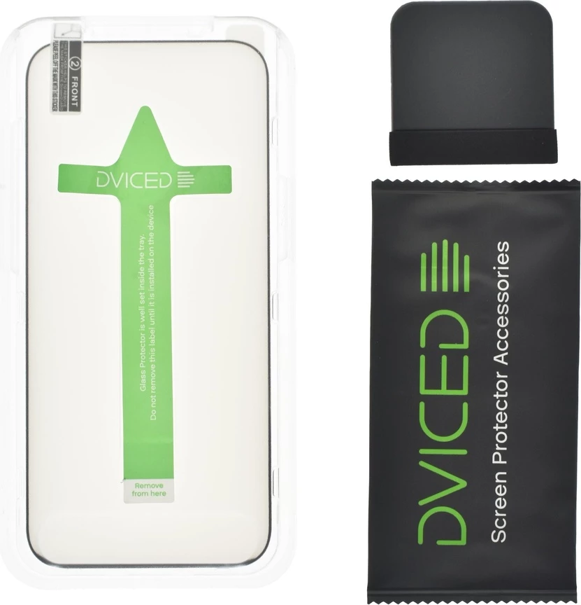 Dviced Tempered glass screen protector edge to edge for iPhone 16 Pro Max